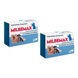 2 Vermífugo Milbemax C P/ Cães Até 5kg - 2 Comprimidos