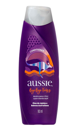 Condicionador Aussie Smooth Bye Bye Frizz 360ml