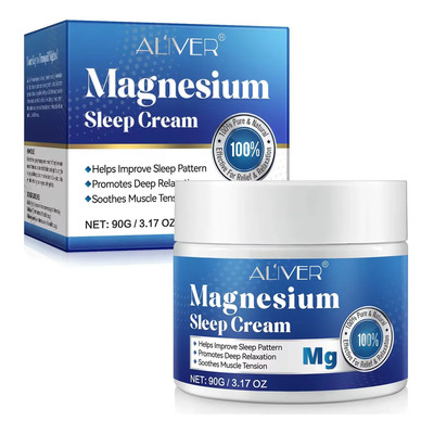 Crema Magnesio Alivio Muscular 100% Natural Descansa Mejor Fragancia Neutra | Meses sin interés