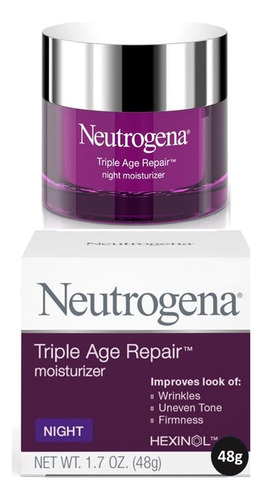 Neutrogena Hidratante Facial De Noche Triple Age Repair 48g