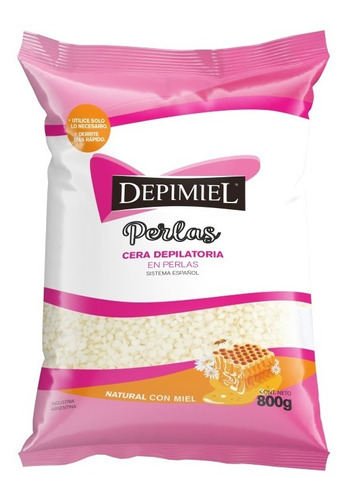 Cera Depilatoria Depimiel X 800 Gr Sistema Español En Perlas