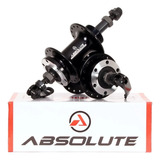 Par Cubo Absolute Nero Bike Disco 32f Rosca C/ Rolamento Mtb