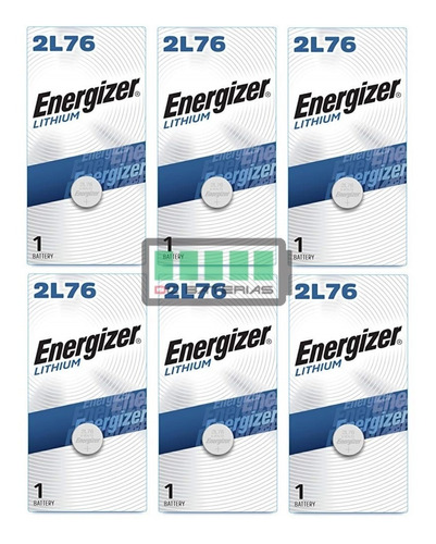 Cr1/3n 2l76 Cr11108 3v Energizer / Kit  6 Baterias