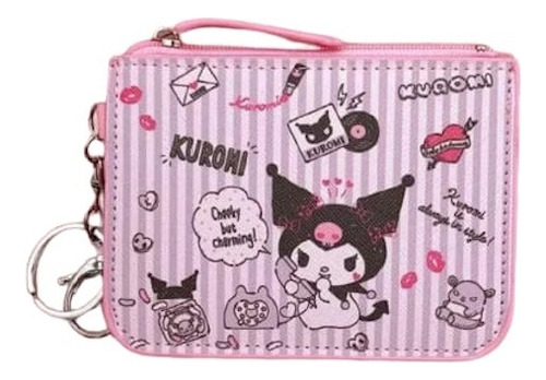 Monedero Tarjetero Kuromi By Hello Kitty