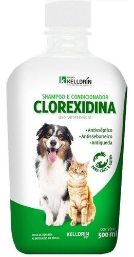 Otite E Dermatite Canina Clorexidina 500ml