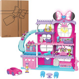 Ultimate Mansión De Minnie Mouse Playset Con Luz Y Sonido Color Rosa