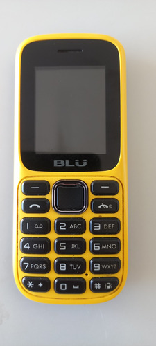 Celular Blu Ária T174i Amarelo Usado