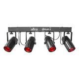 4 Play2 , Luz De Efecto Led Rgbw, Negro (4play 2)