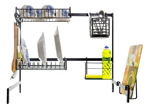 Escorredor De Pratos E Louça Cozinha Suspensa Reforçado 63cm