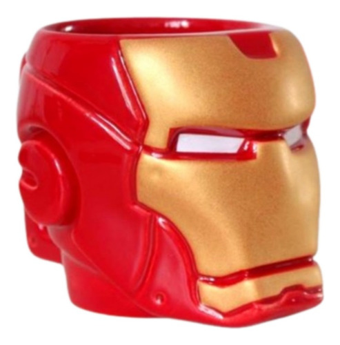 Taza 3d Ironman Superhéroe 500cc Avengers Marvel