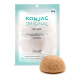 Konjac Esponja Natural Facial Fina Arcilla Amarilla Francesa