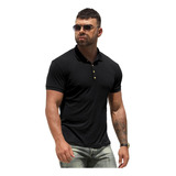 Playera Polo Hombre Slim Fit Manga Corta Moda Casual