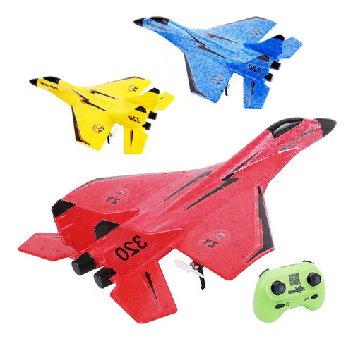 Avião Miniatura Brinquedo Controle Remoto Recarregavel W/