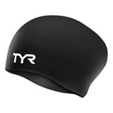 Gorro De Natación Tyr De Silicona Sin Arrugas Para Cabello L