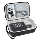 Jbl Go 3 Altavoz Bluetooth Inalámbrico Portátil Impermeable Con Estuche De Transporte Premium (negro)