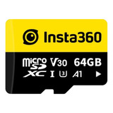 Cartão Micro Sd Insta360 64gb Para One X2 X3 One R One Rs