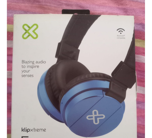 Auriculares Azules Klipxtreme Fury - Bluetooth 