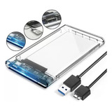 Case Slim Ssd Hd 2,5 Adaptador Usb 3.0 Sata3 Externo 5gbps