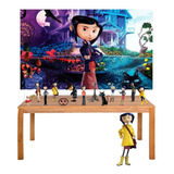 Kit Festa Coraline Display + Painel 150x100cm