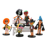 6pcs One Piece Figura Juguete Niños Regalo Colección