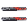 Emblema De Trd Off Road Para Toyota Tacoma, 2 Piezas