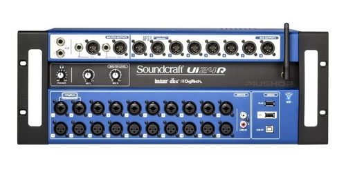 Console Digital Soundcraft Ui24r 88v/265v Wireless Bivolt