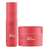 Kit Shampoo Y Mascarilla Wella Invigo Color Brilliance 250ml