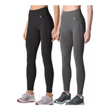 Kit 2 Calças Legging Max Lupo Original Cós Anatômico Sport