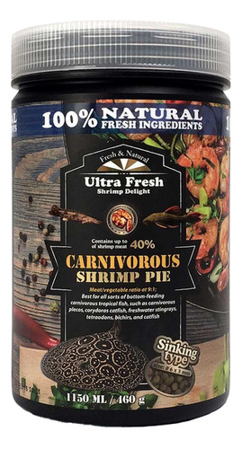 Pay Camaron Peces Carnivoros 1150ml / 460 Gr Azoo Ultrafresh