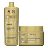 Felps Xrepair Shampoo 1 Litro + Máscara 300g 