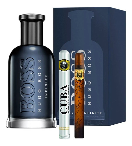 Hugo Boss Bottled Infinite 100ml Caballerol+perfum Cuba 35ml