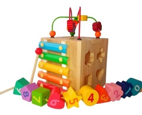 Juguete Montessori / Cubo Autoaprendizaje 