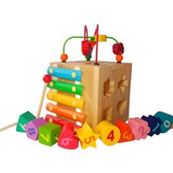 Juguete Montessori / Cubo Autoaprendizaje 