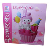 Figura Armable De Bloques Cupcake Kuromi O Mymelody