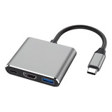 Adaptador Usb Tipo C A Hdmi 4k / Usb 3.1 / Usb-c Macbook