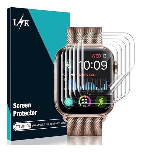 Protectores De Pantalla Para Apple Watch 42/44mm, X6 Uni.