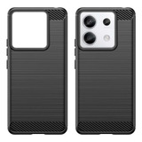 Funda Fibra De Carbono Compatible Con Pocophone Poco X6 5g