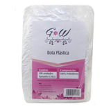 100 Botas Plastica Sem Creme E 50 Toalha Pedicure 30x40