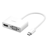 Adaptador Usb C A Hdmi Vga / Compatible Con Thunderbolt 3 /