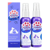 Spray De Elimina Aliento Limpieza Dientes Para Perros Gatos