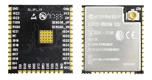 Modulo Esp32u Wroom-32u Wifi + Bluetooth + Ble Dual Core