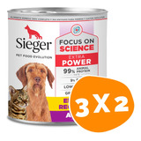 Lata Sieger Extra Recovery X 340gr. Pack 3 Unidades