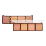 Paleta De Blush, Iluminador E Contorno Dalla Makeup Cor Nude