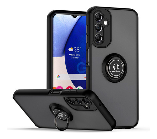 Funda Case Con Protector Cámara Mate Para Zte