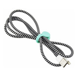 20 Pzas Cubierta Protector Espiral Cable Usb De Tres Colores