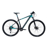 Mountain Bike Venzo Raptor Exo R29 S 18v Frenos De Disco Hidráulico Cambios Sensah Color Negro/celeste  