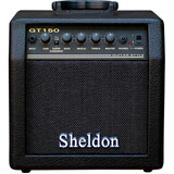 Cubo Amplificador De Guitarra Sheldon Gt-150 15wrms Cor Preto