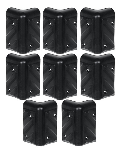 Set X8 Esquineros Plasticos Para Bafle Anvil Rack (8 X 5 Cm)