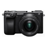 Cámara Sony Alpha A6400 Mirrorless 4k + Lente 16-50mm + 16gb