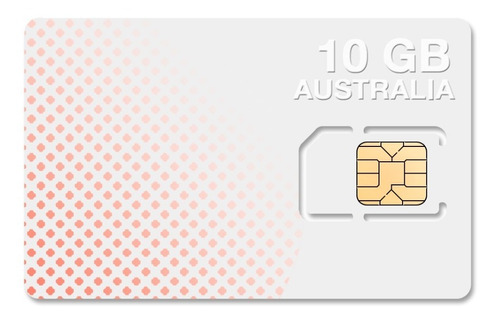 Sim Card Australia Y Nueva Zelanda 10 Gb Navegacion Total 